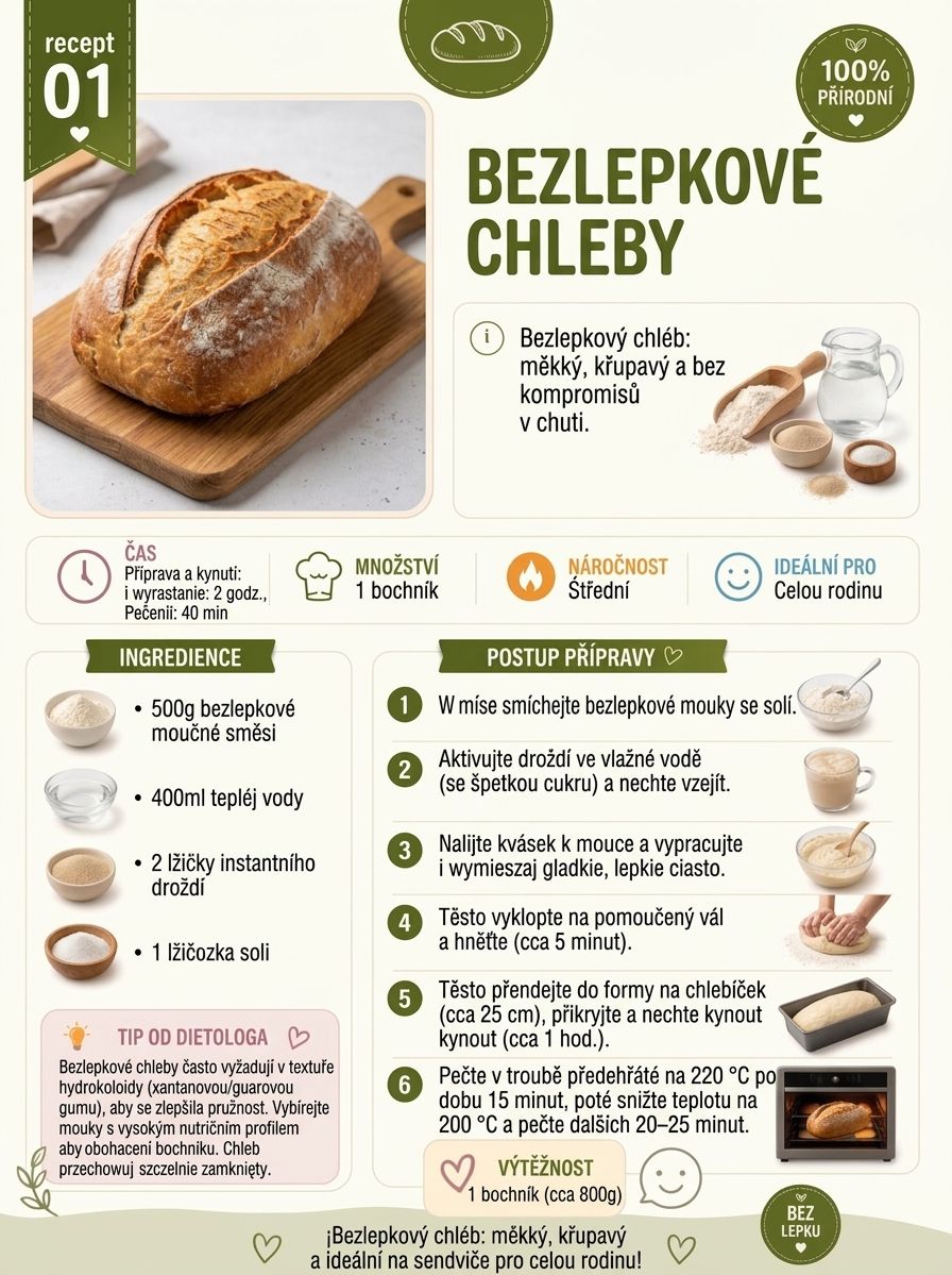 Bezlepkové chleby