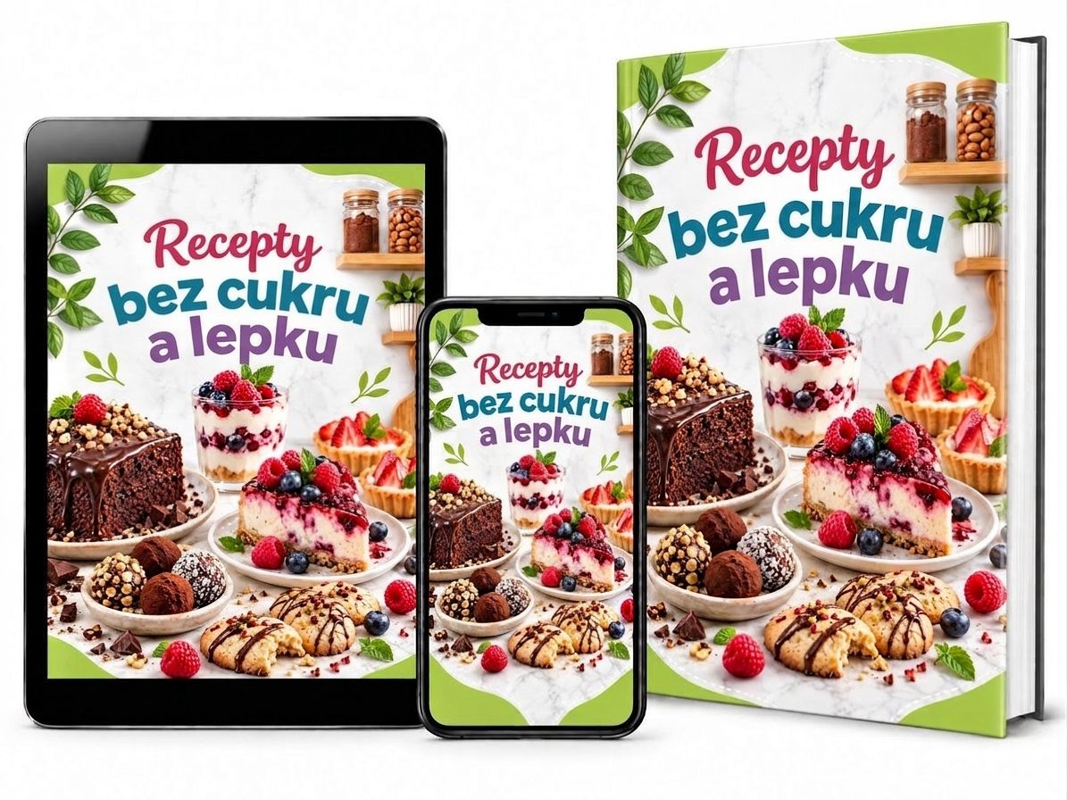 E-book a aplikace Recepty bez cukru a lepku